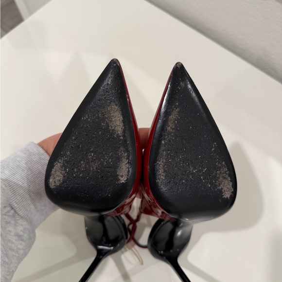 Saint Laurent Burgundy Slingback Heels very good condition - Picture 6 of 6